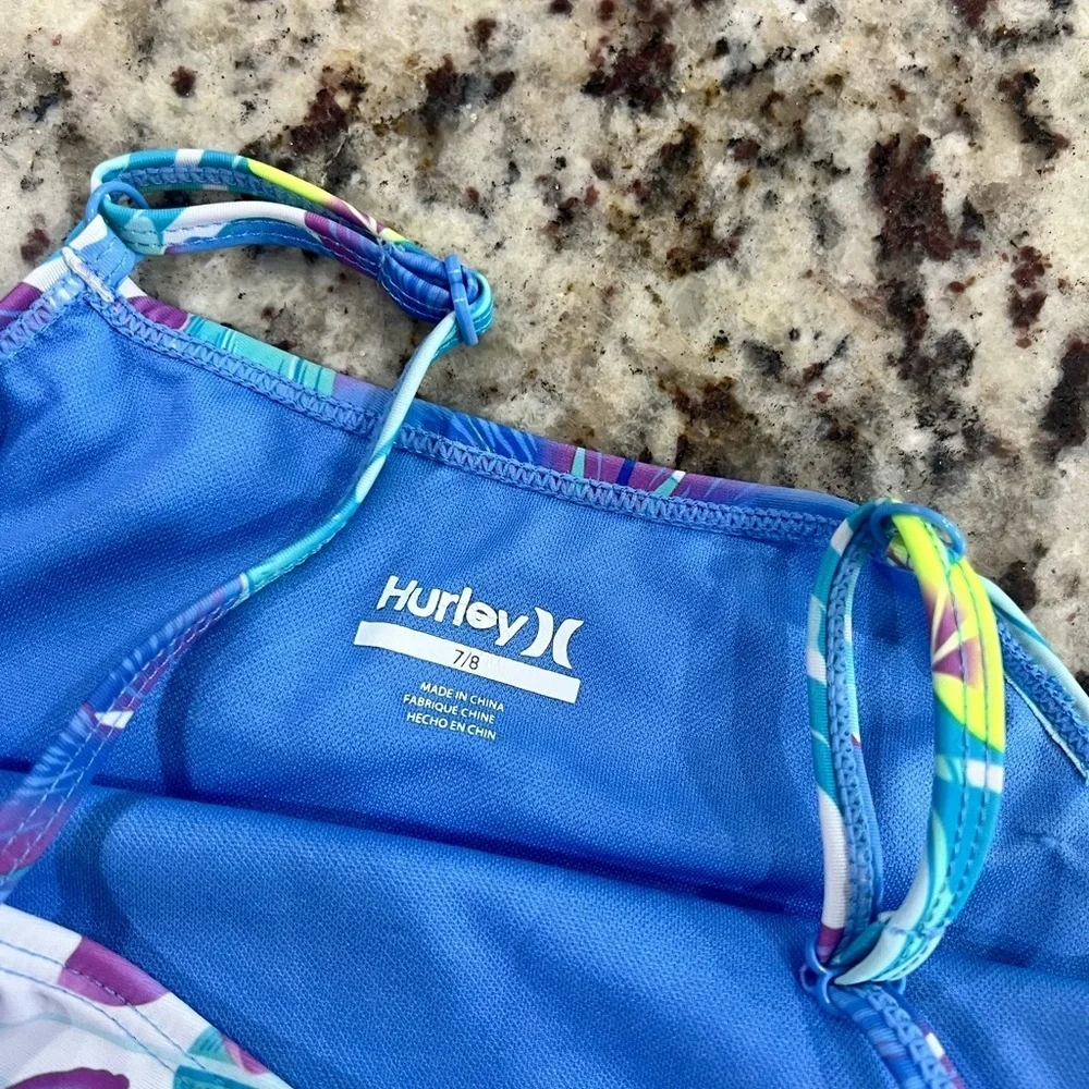 Hurley Tropical Floral Kids (Swim)Top